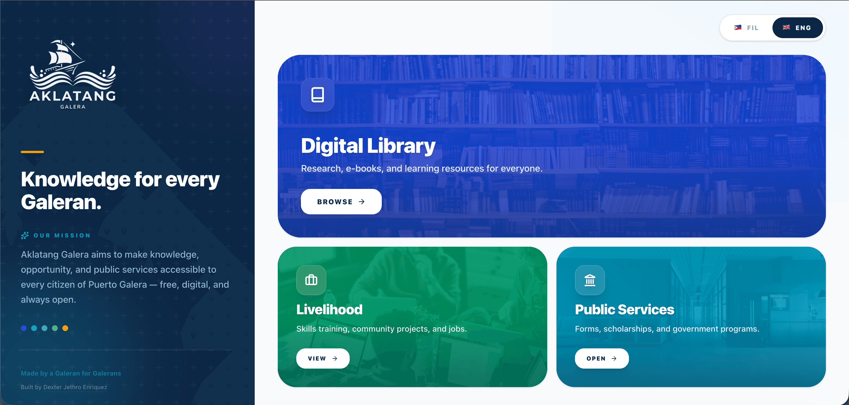 Aklatang Galera — Knowledge for every Galeran